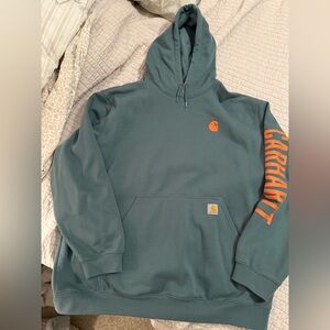 Carhartt Men's Blue Hoodie